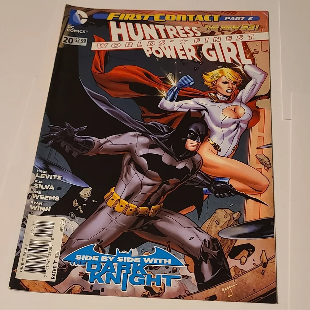 DC Comics Huntress World's Finest Girl Power Comic Book